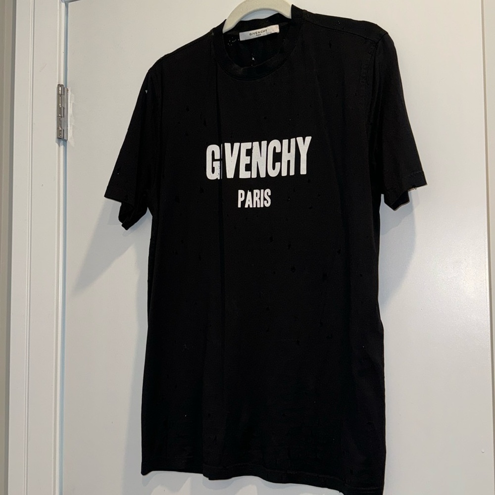 Authentic Givenchy Distressed Tshirt
